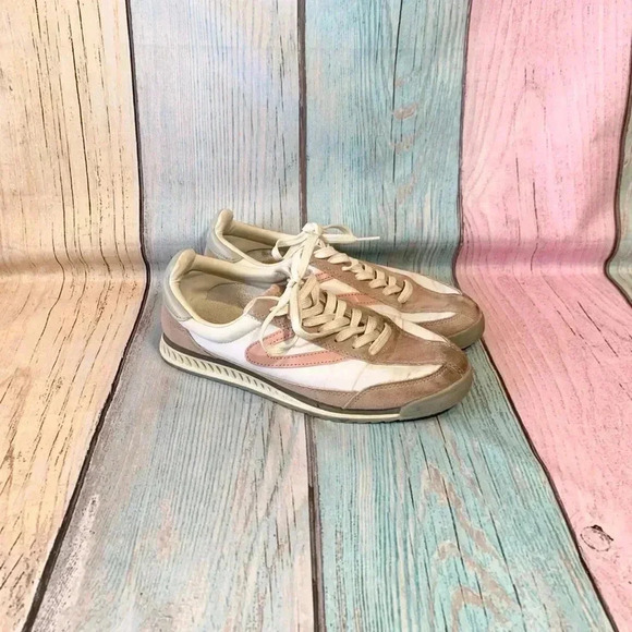 Pink and white womens tretorn sneakers - Picture 8 of 11